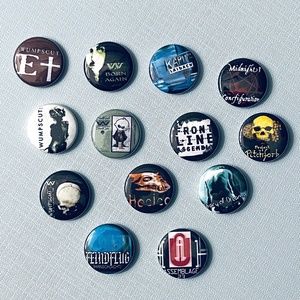 13 Electro-Industrial EBM 1" Pins
